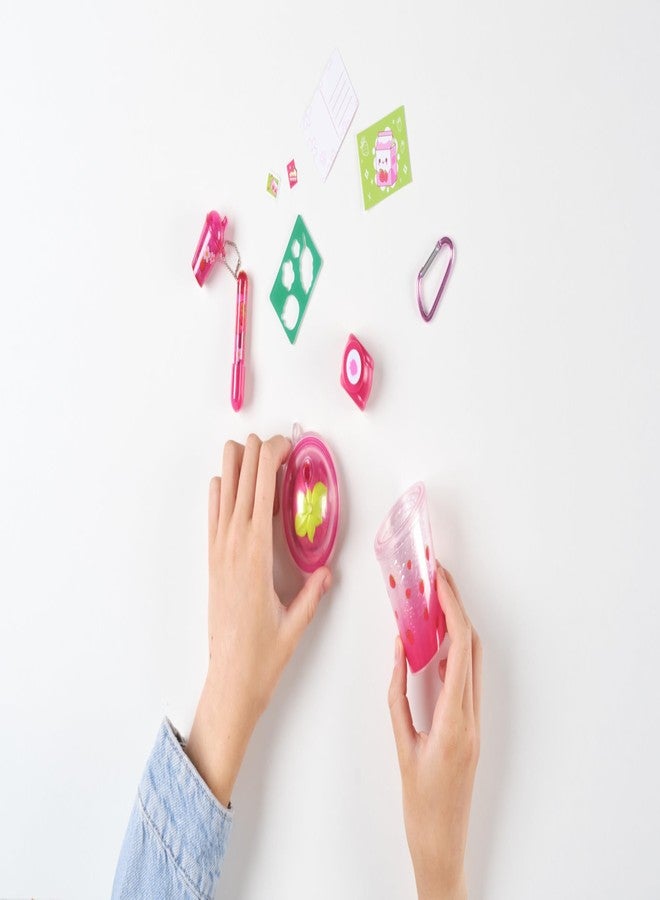 REAL LITTLES Cute Cups, Full of Tiny Surprises, Reveal 4 Cute Tiny Stationery Surprises That Really Work Plus 1 Cute Mini Cup Charm, 4 Cute Cups to Collect - Styles May Vary - Image 4